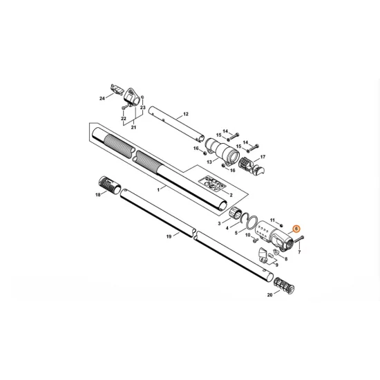 STIHL  Element zaciskowy 4857 716 6500